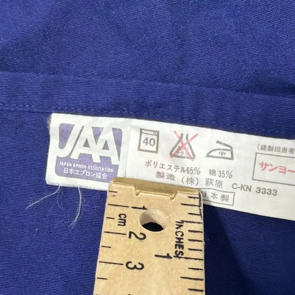 Vintage Yves Saint Laurent (YSL) Bicolor Apron Blue & White